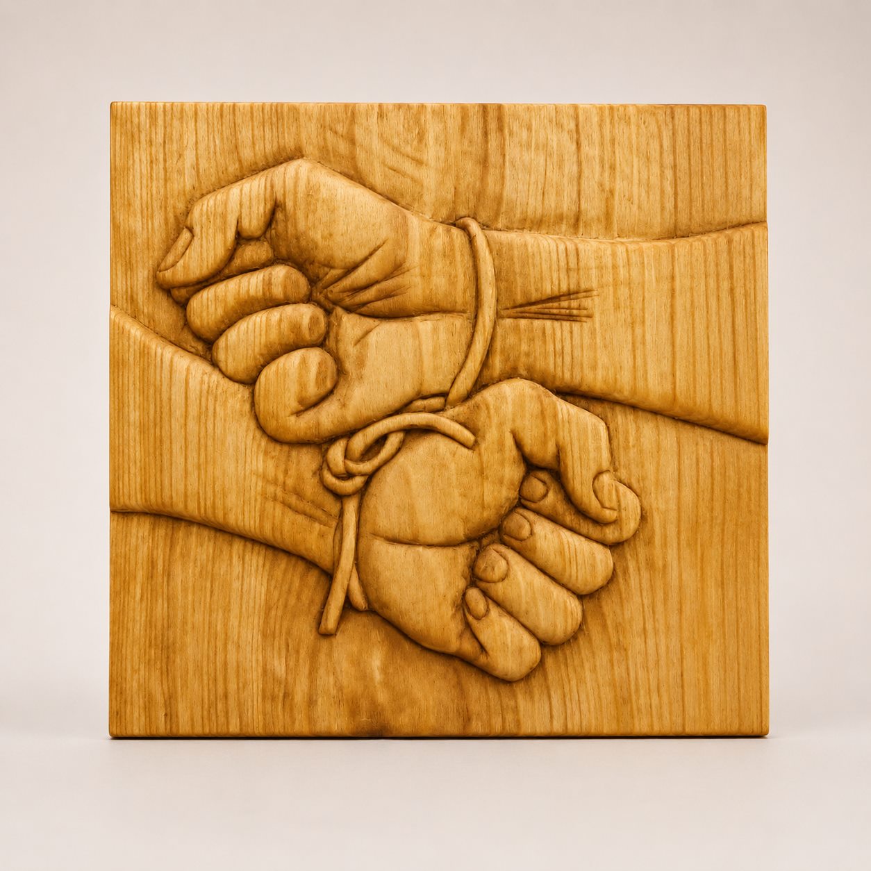 Cuadro artesanal de madera